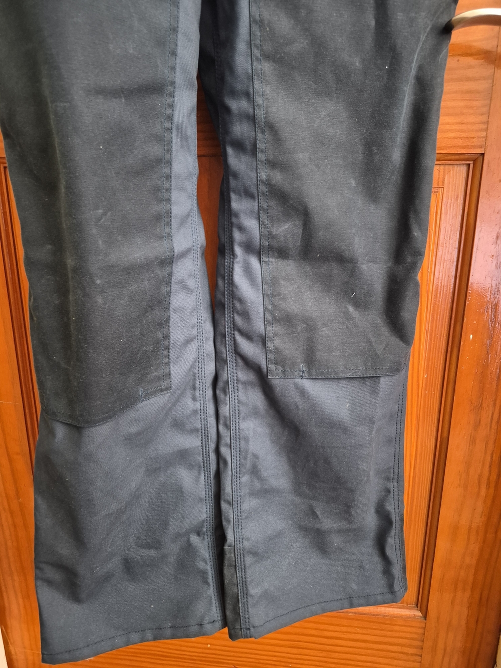NWT Dickies Tradebuilt Womens Relaxed Fit Waxed Canvas Bib Overalls Blue Duck XL - Picture 8 of 16